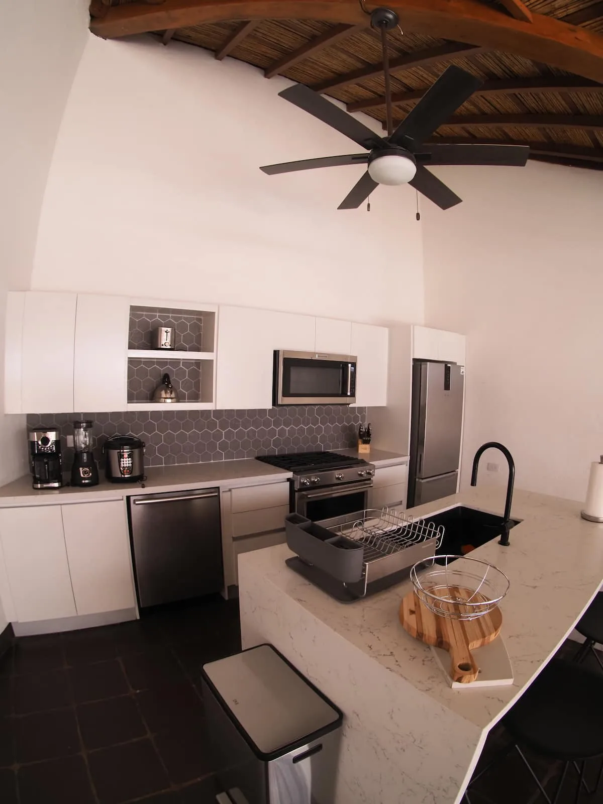 A modern kitchen